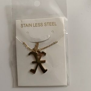 Gold Stainless Steel Necklace